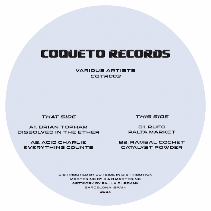 ( CQTR 003 ) V.A. - CQTR003 ( 12" ) Coqueto Records